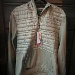 Saucony Men's Sage Green Quilted Jacket